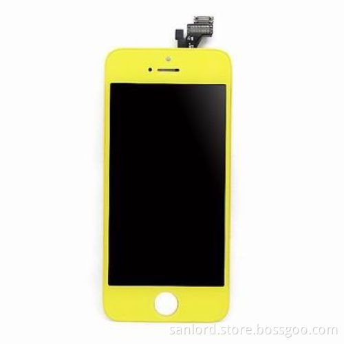 Colorful LCD Touch Screen for iPhone 5, Original LCD and Flex Cables